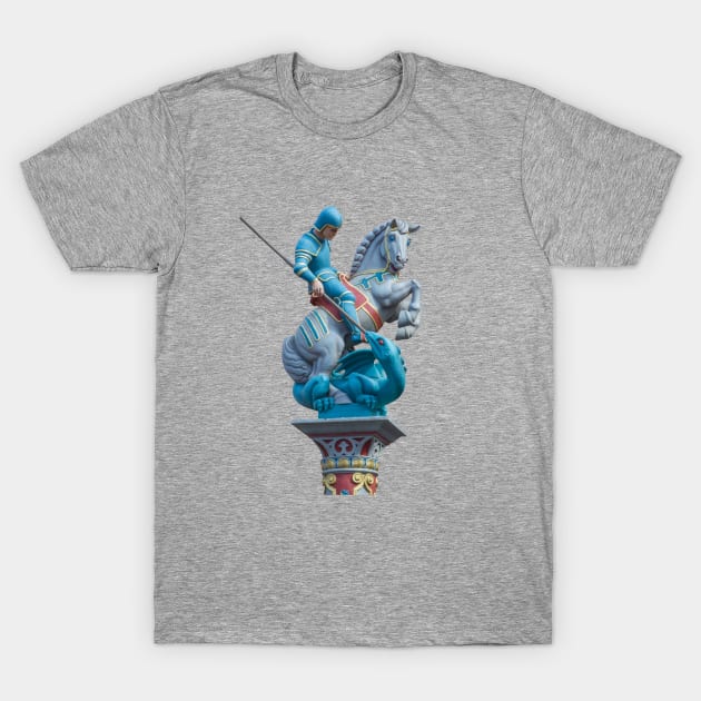 St. George the Dragon Slayer T-Shirt by Enzwell